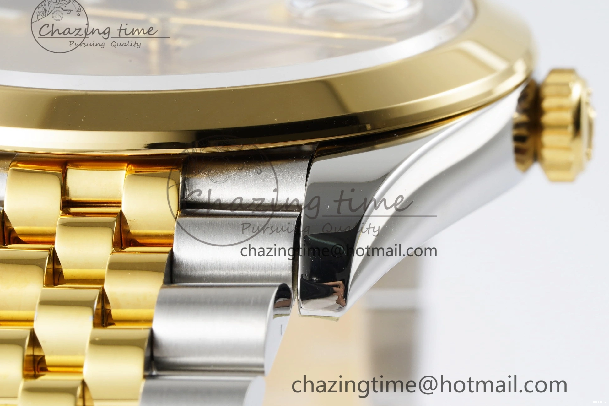 MiroTime 0124 Breathable DateJust 41 SS YG Polished Bezel KING 1:1 Best Edition 904L Steel YG Dial on Jubilee Bracelet VR 2221